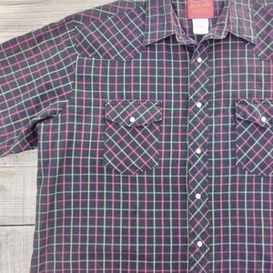 XXL Short Sleeve Button Up